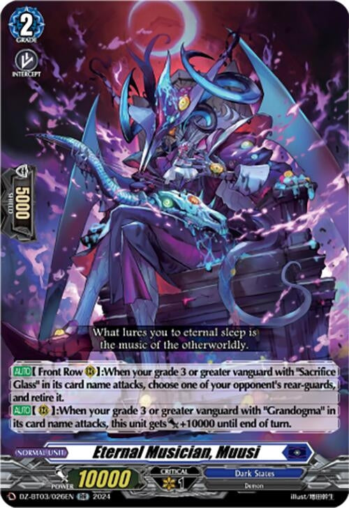Image for Eternal Musician, Muusi (DZ-BT03: Dimensional Transcendence) (DZ-BT03/026EN) - Cardfight Vanguard