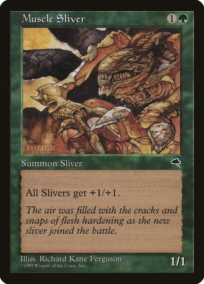 Image for Muscle Sliver (Tempest) (238) - Magic: The Gathering