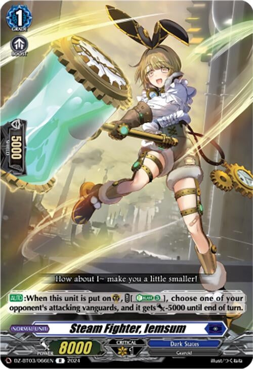 Image for Steam Fighter, Iemsum (DZ-BT03: Dimensional Transcendence) (DZ-BT03/066EN) - Cardfight Vanguard