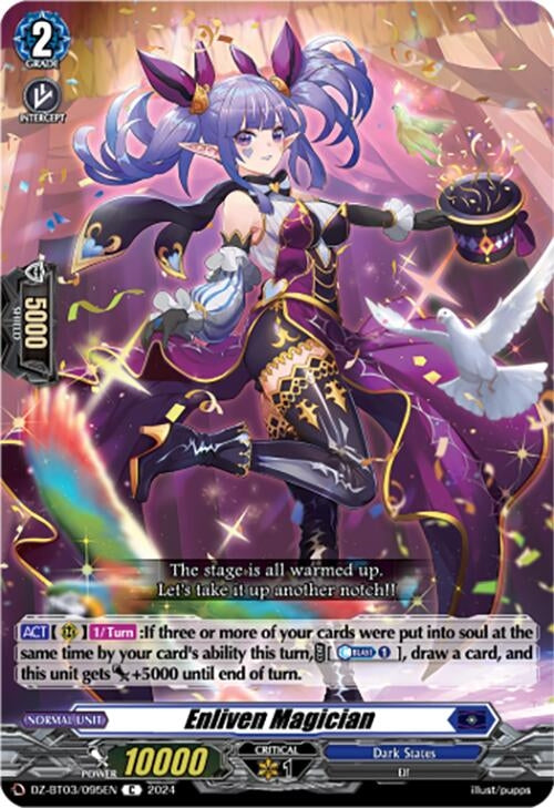 Image for Enliven Magician (DZ-BT03: Dimensional Transcendence) (DZ-BT03/095EN) - Cardfight Vanguard