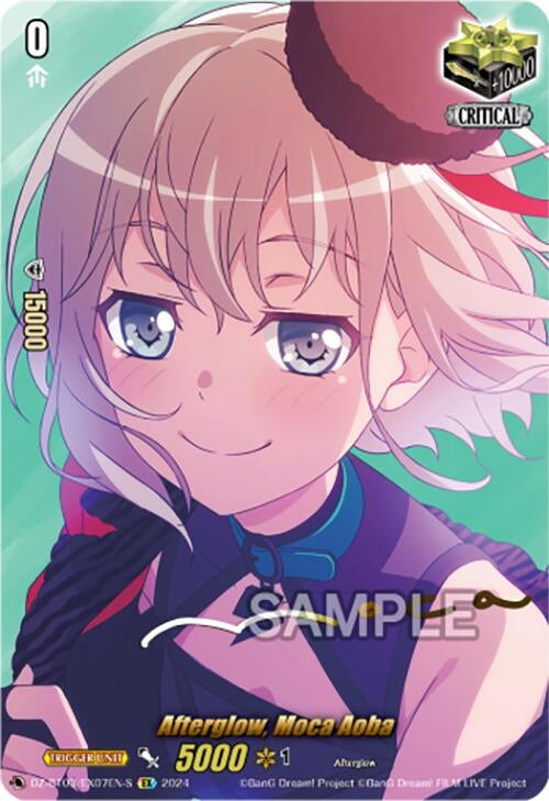 Image for Afterglow, Moca Aoba (EX) (Foil) (DZ-BT03: Dimensional Transcendence) (DZ-BT03/EX07EN-S) - Cardfight Vanguard