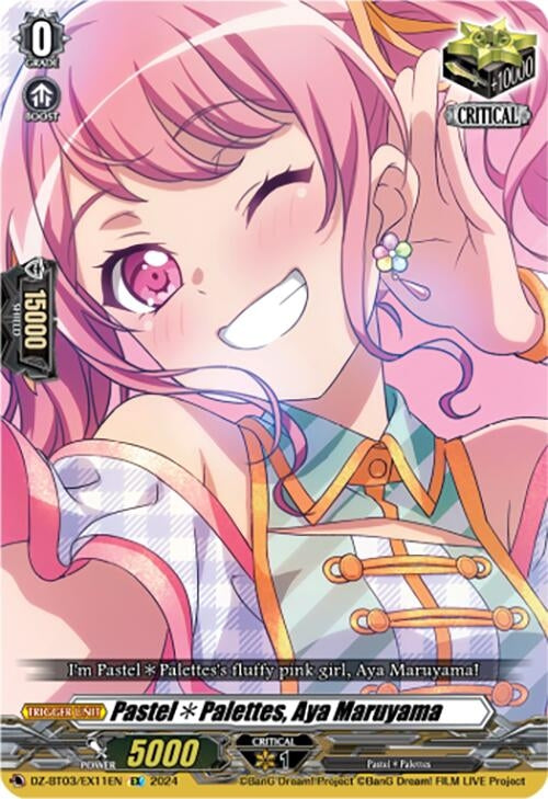Image for Pastel*Palettes, Aya Maruyama (EX) (DZ-BT03: Dimensional Transcendence) (DZ-BT03/EX11EN) - Cardfight Vanguard
