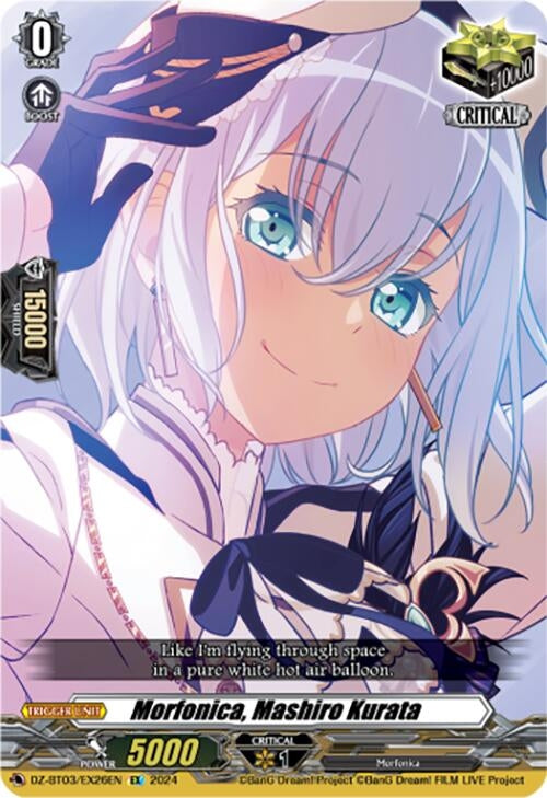 Image for Morfonica, Mashiro Kurata (EX) (DZ-BT03: Dimensional Transcendence) (DZ-BT03/EX26EN) - Cardfight Vanguard