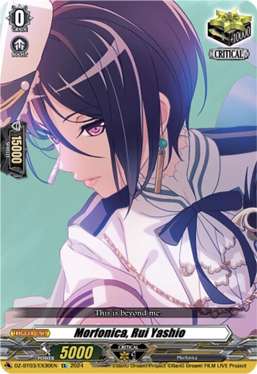 Image for Morfonica, Rui Yashio (EX) (DZ-BT03: Dimensional Transcendence) (DZ-BT03/EX30EN) - Cardfight Vanguard