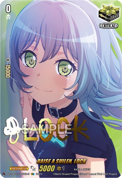 Image for RAISE A SUILEN, LOCK (EX) (Foil) (DZ-BT03: Dimensional Transcendence) (DZ-BT03/EX32EN-S) - Cardfight Vanguard