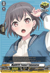 Image for MyGO!!!!! Tomori Takamatsu (EX) (DZ-BT03: Dimensional Transcendence) (DZ-BT03/EX36EN) - Cardfight Vanguard