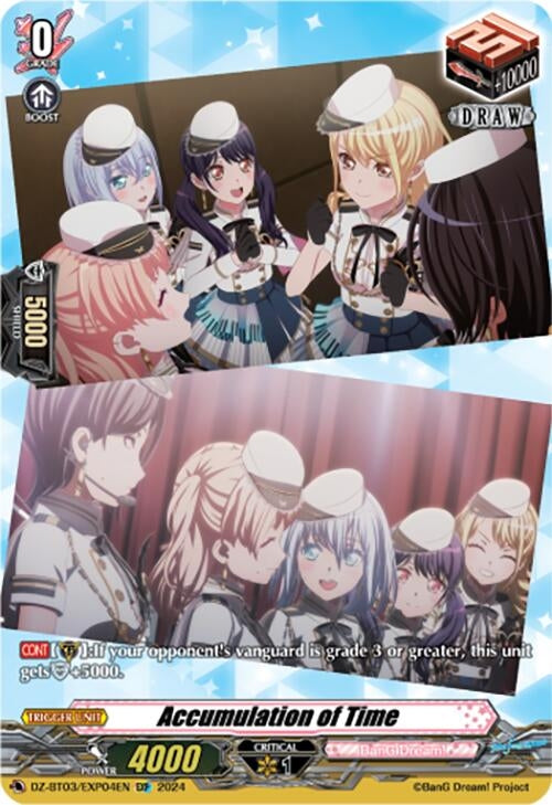 Image for Accumulation of Time (EXP) (DZ-BT03: Dimensional Transcendence) (DZ-BT03/EXP04EN) - Cardfight Vanguard