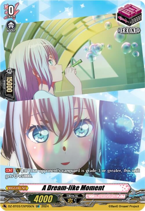 Image for A Dream-like Moment (EXP) (DZ-BT03: Dimensional Transcendence) (DZ-BT03/EXP05EN) - Cardfight Vanguard