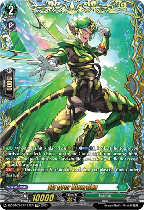 Image for Fly Over Vivartika (FFR) (DZ-BT03: Dimensional Transcendence) (DZ-BT03/FFR17EN) - Cardfight Vanguard