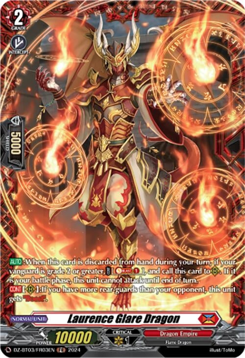 Image for Laurence Glare Dragon (FR) (DZ-BT03: Dimensional Transcendence) (DZ-BT03/FR03EN) - Cardfight Vanguard