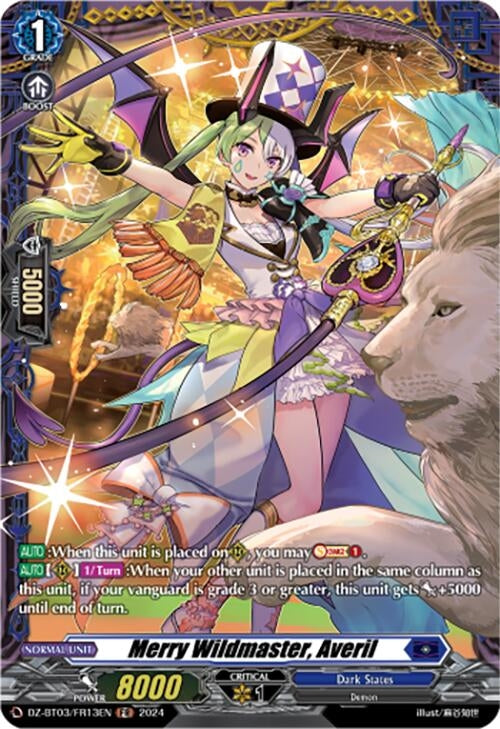 Image for Merry Wildmaster, Averil (FR) (DZ-BT03: Dimensional Transcendence) (DZ-BT03/FR13EN) - Cardfight Vanguard