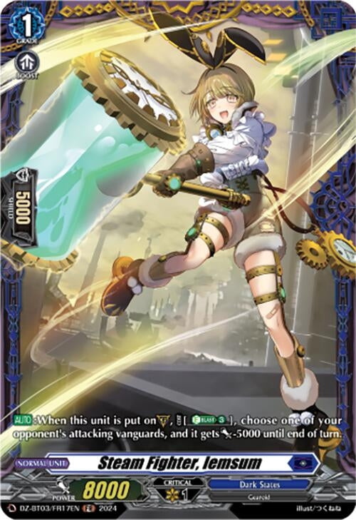 Image for Steam Fighter, Iemsum (FR) (DZ-BT03: Dimensional Transcendence) (DZ-BT03/FR17EN) - Cardfight Vanguard