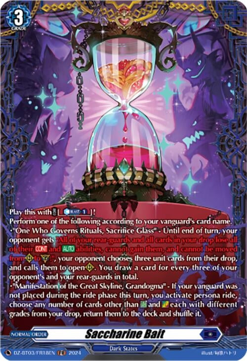 Image for Saccharine Bait (FR) (DZ-BT03: Dimensional Transcendence) (DZ-BT03/FR18EN) - Cardfight Vanguard