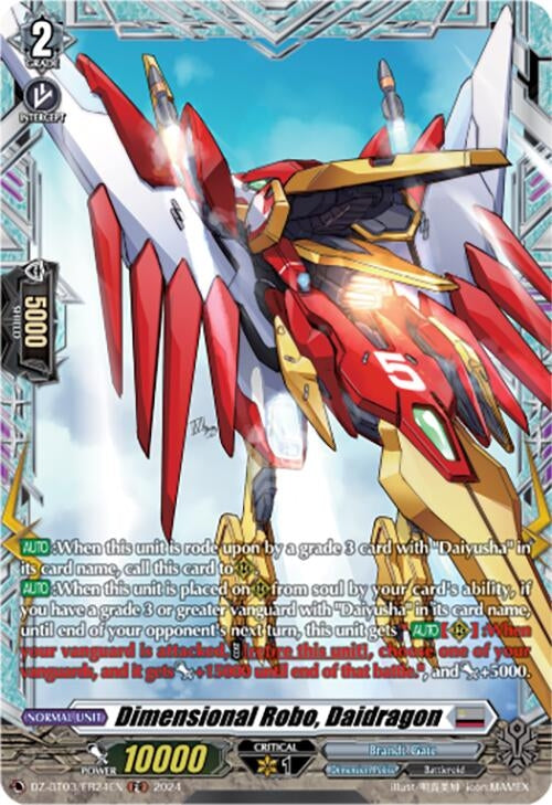 Image for Dimensional Robo, Daidragon (FR) (DZ-BT03: Dimensional Transcendence) (DZ-BT03/FR24EN) - Cardfight Vanguard