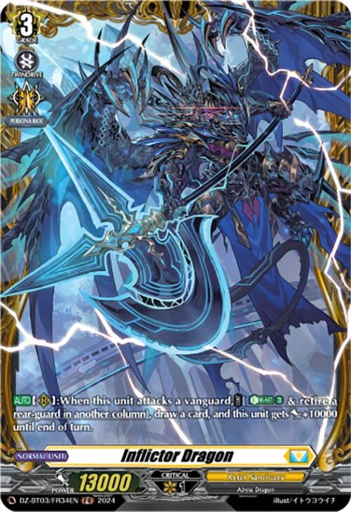 Image for Inflictor Dragon (FR) (DZ-BT03: Dimensional Transcendence) (DZ-BT03/FR34EN) - Cardfight Vanguard