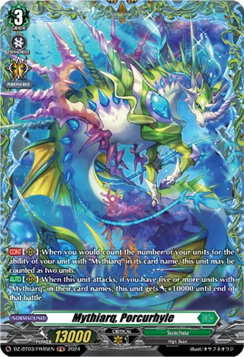Image for Mythiarq, Porcurhyle (FR) (DZ-BT03: Dimensional Transcendence) (DZ-BT03/FR45EN) - Cardfight Vanguard