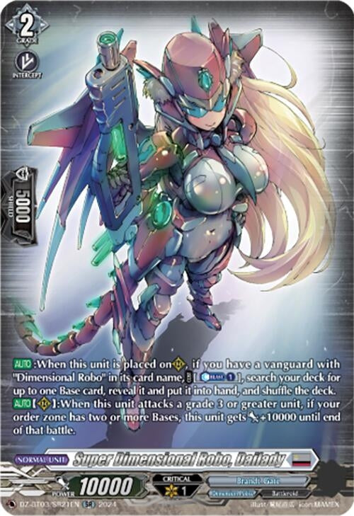 Image for Super Dimensional Robo, Dailady (SR) (DZ-BT03: Dimensional Transcendence) (DZ-BT03/SR21EN) - Cardfight Vanguard