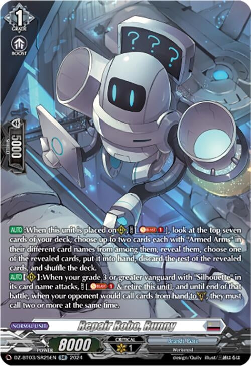 Image for Repair Robo, Runny (SR) (DZ-BT03: Dimensional Transcendence) (DZ-BT03/SR25EN) - Cardfight Vanguard