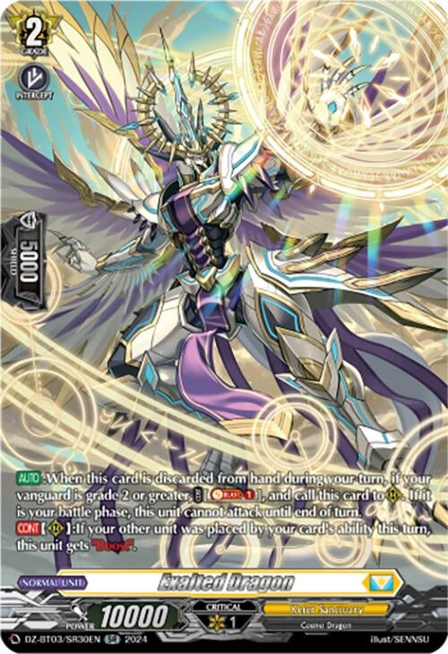 Image for Exalted Dragon (SR) (DZ-BT03: Dimensional Transcendence) (DZ-BT03/SR30EN) - Cardfight Vanguard