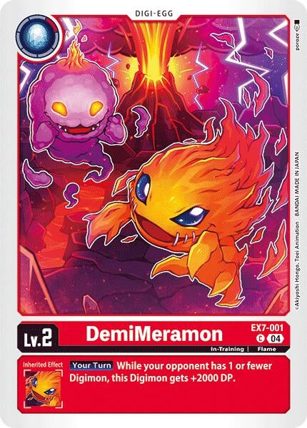 Image for DemiMeramon (EX07) (7001)