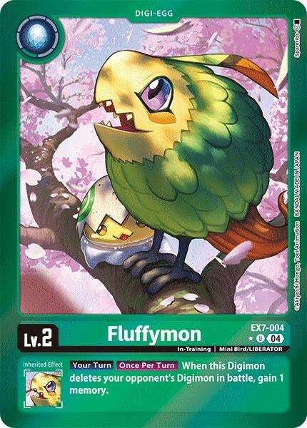 Image for Fluffymon (Foil) (EX07) (7004)