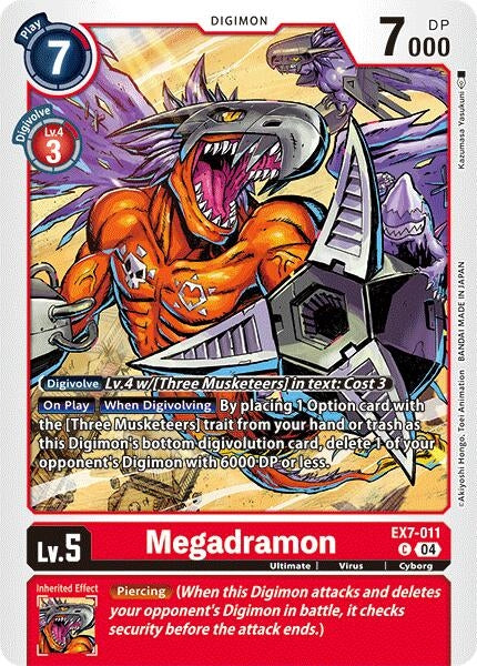 Image for Megadramon (EX07) (7011)