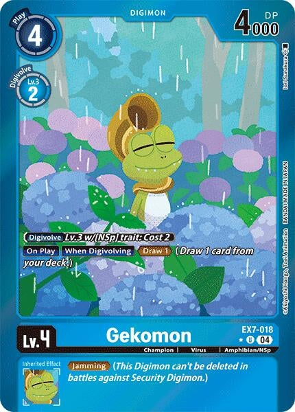 Image for Gekomon (Foil) (EX07) (7018)