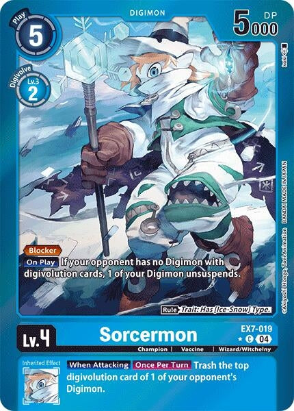 Image for Sorcermon (Foil) (EX07) (7019)