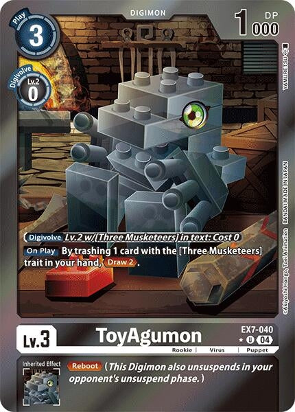 Image for ToyAgumon - EX7-040 (Foil) (EX07) (7040)