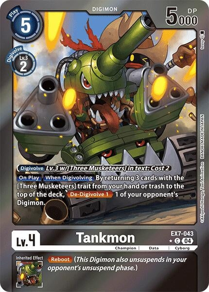 Image for Tankmon (Foil) (EX07) (7043)