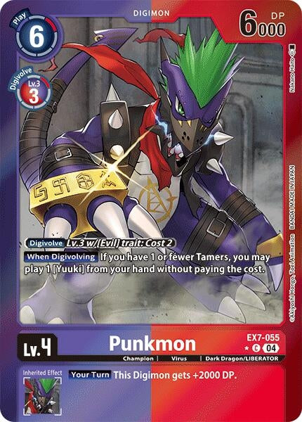 Image for Punkmon (Foil) (EX07) (7055)