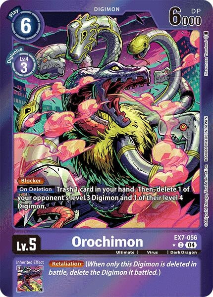 Image for Orochimon (Foil) (EX07) (7056)