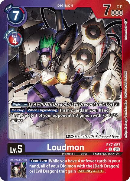 Image for Loudmon (Foil) (EX07) (7057)