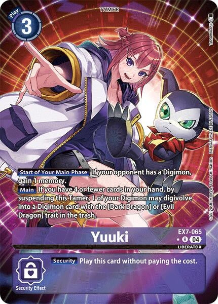 Image for Yuuki (Alternate Art) (EX07) (7065)