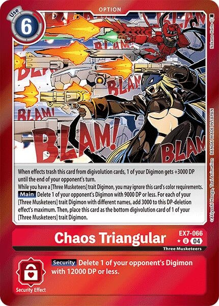 Image for Chaos Triangular (Foil) (EX07) (7066)