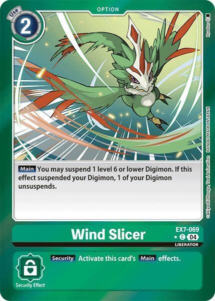 Image for Wind Slicer (Foil) (EX07) (7069)