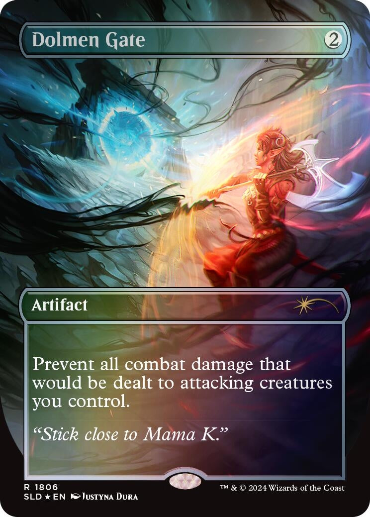 Image for Dolmen Gate (Rainbow Foil) (Secret Lair Drop Series) (1806) - Magic: The Gathering