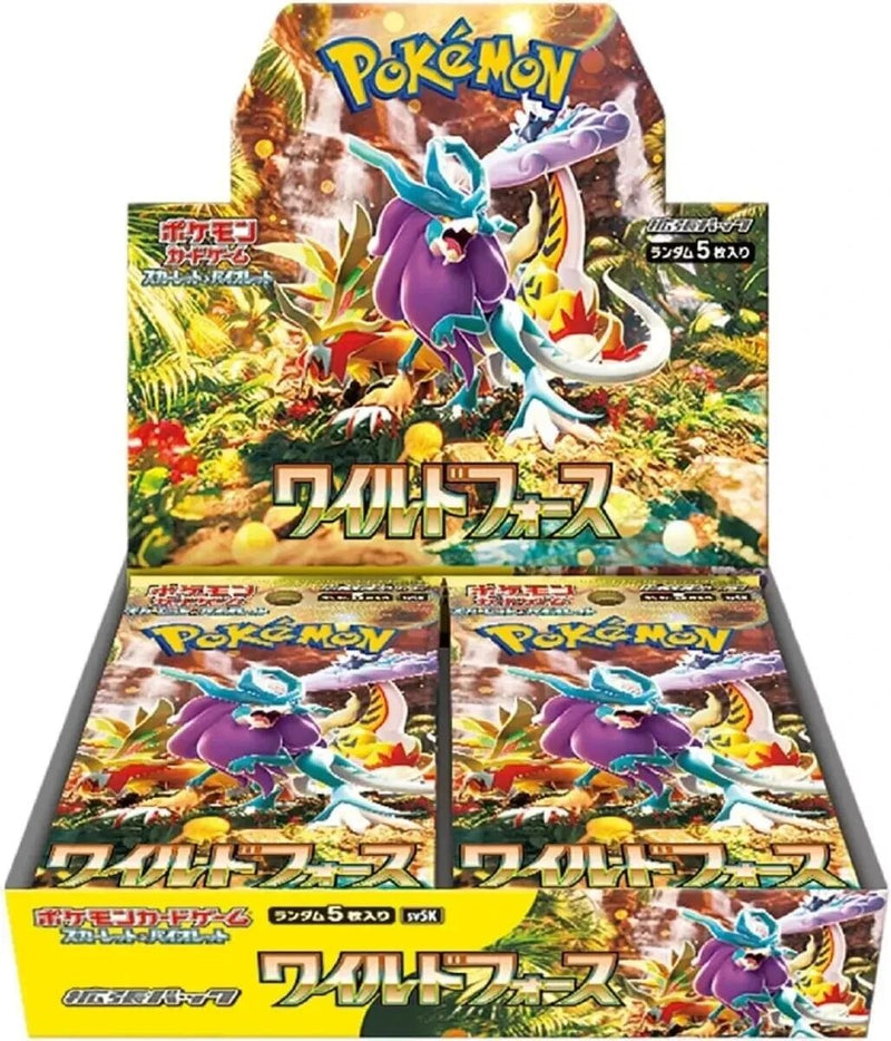 Image for Wild Force Booster Box - Pokemon Japan