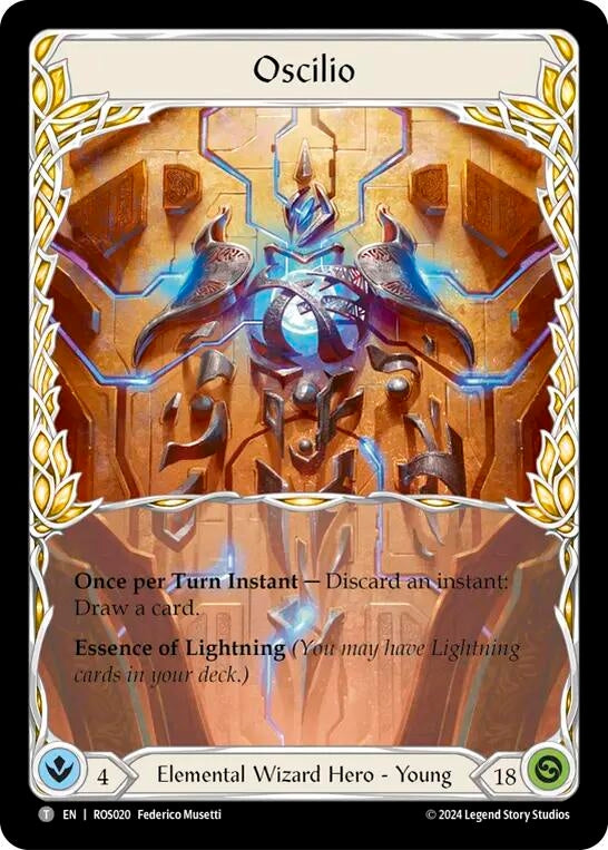 Image for Oscilio (Rosetta) (0) - Flesh and Blood TCG