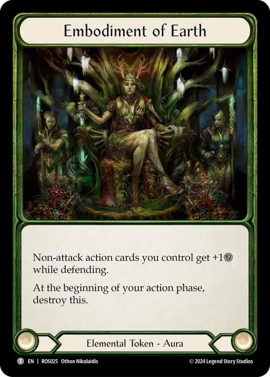 Image for Embodiment of Earth (Rosetta) (ROS025) - Flesh and Blood TCG