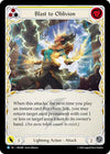 Image for Blast to Oblivion (Yellow) (Rosetta) (ROS080) - Flesh and Blood TCG