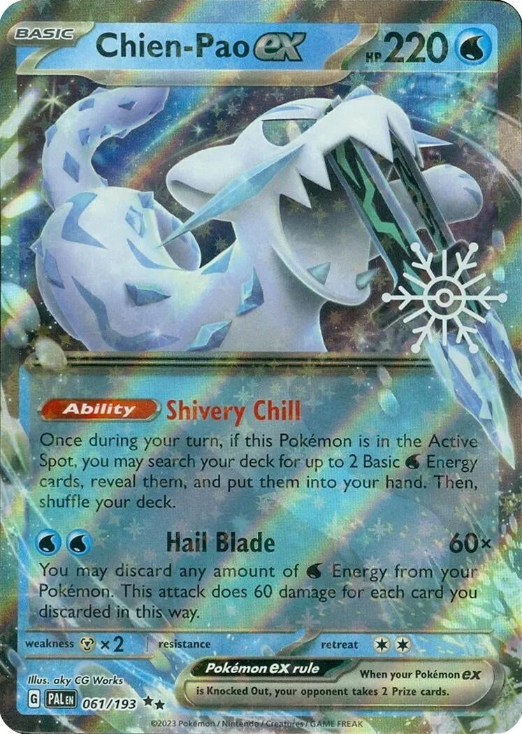 Image for Chien-Pao ex - 061/193 (Holiday Calendar) (Miscellaneous Cards & Products) (061/193) - Pokemon