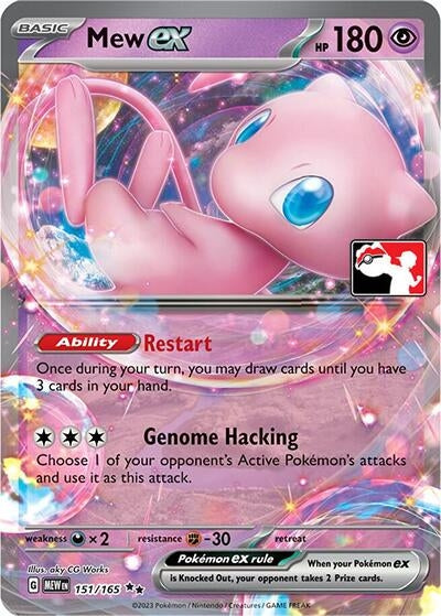 Image for Mew ex (Prize Pack Series Cards) (151/165) - Pokemon