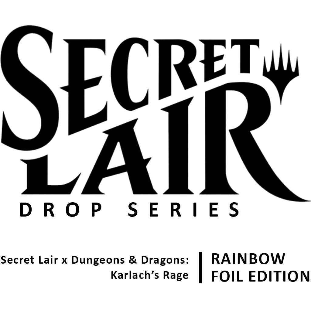 Image for Secret Lair Drop: Secret Lair x Dungeons & Dragons: Karlach's Rage - Rainbow Foil Edition - Magic: The Gathering