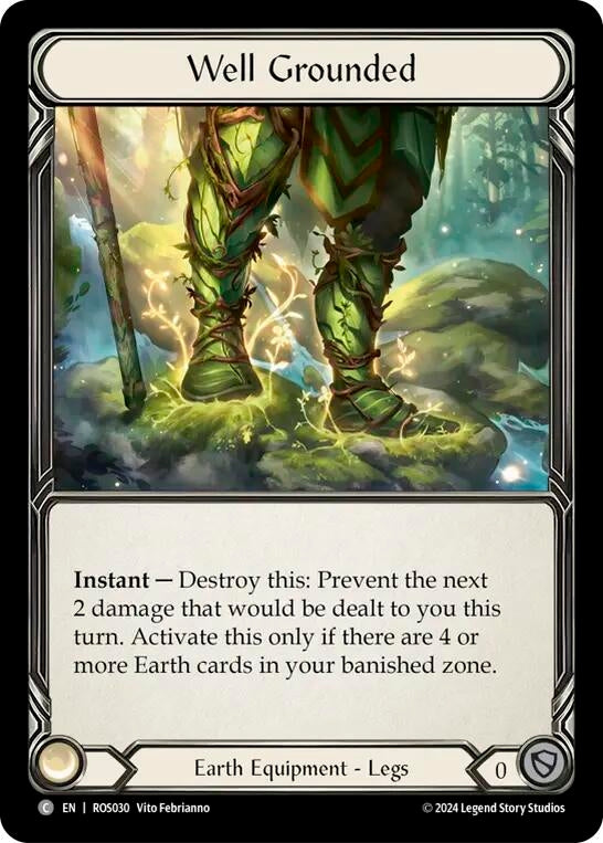 Image for Well Grounded (Rosetta) (ROS030) - Flesh and Blood TCG