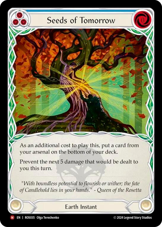 Image for Seeds of Tomorrow (Rosetta) (ROS035) - Flesh and Blood TCG