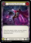 Image for Splintering Deadwood (Yellow) (Rosetta) (ROS122) - Flesh and Blood TCG