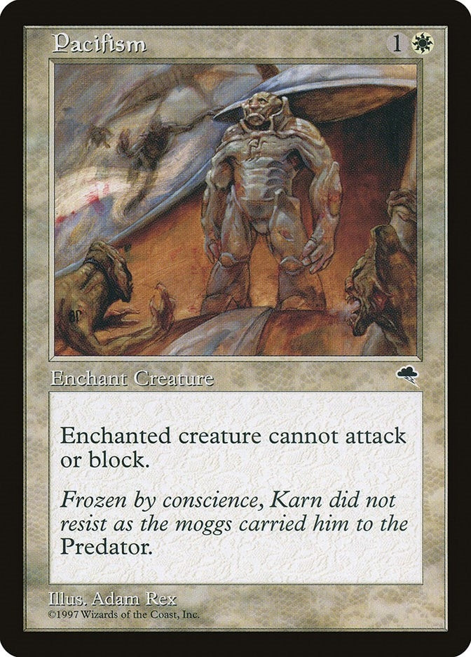 Image for Pacifism (Tempest) (34) - Magic: The Gathering