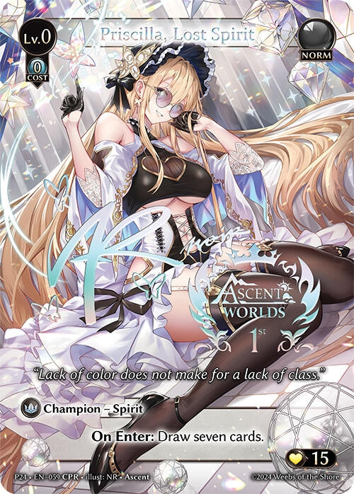 Image for Priscilla, Lost Spirit (CPR) (Promotional Cards) (059) - Grand Archive TCG