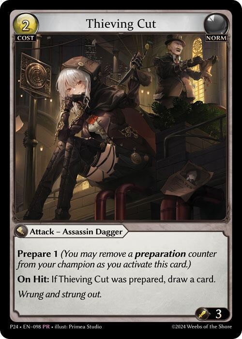Image for Thieving Cut (Promotional Cards) (098) - Grand Archive TCG